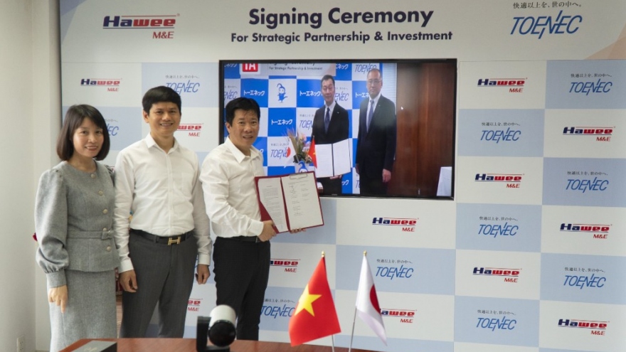 Hawee M&E, Toenec Japan ink investment co-operation deal